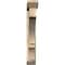 Ekena Millwork Balboa Slat Rough Sawn Bracket w/ Offset Brace, Douglas Fir, 6"W x 40"D x 40"H BKT0604X40X40BOA06RDF - alternate 3